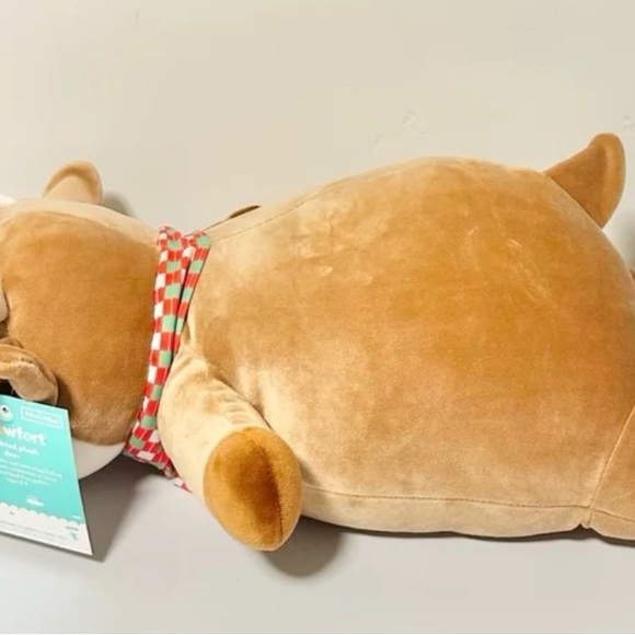 Pillowfort Brown and White Weighted Plush Deer - Picture 4 of 7